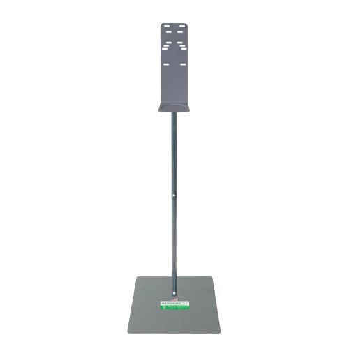 Universal Antimicrobial Hand Sanitizer Dispenser Stand, Gray, (Stand Only)